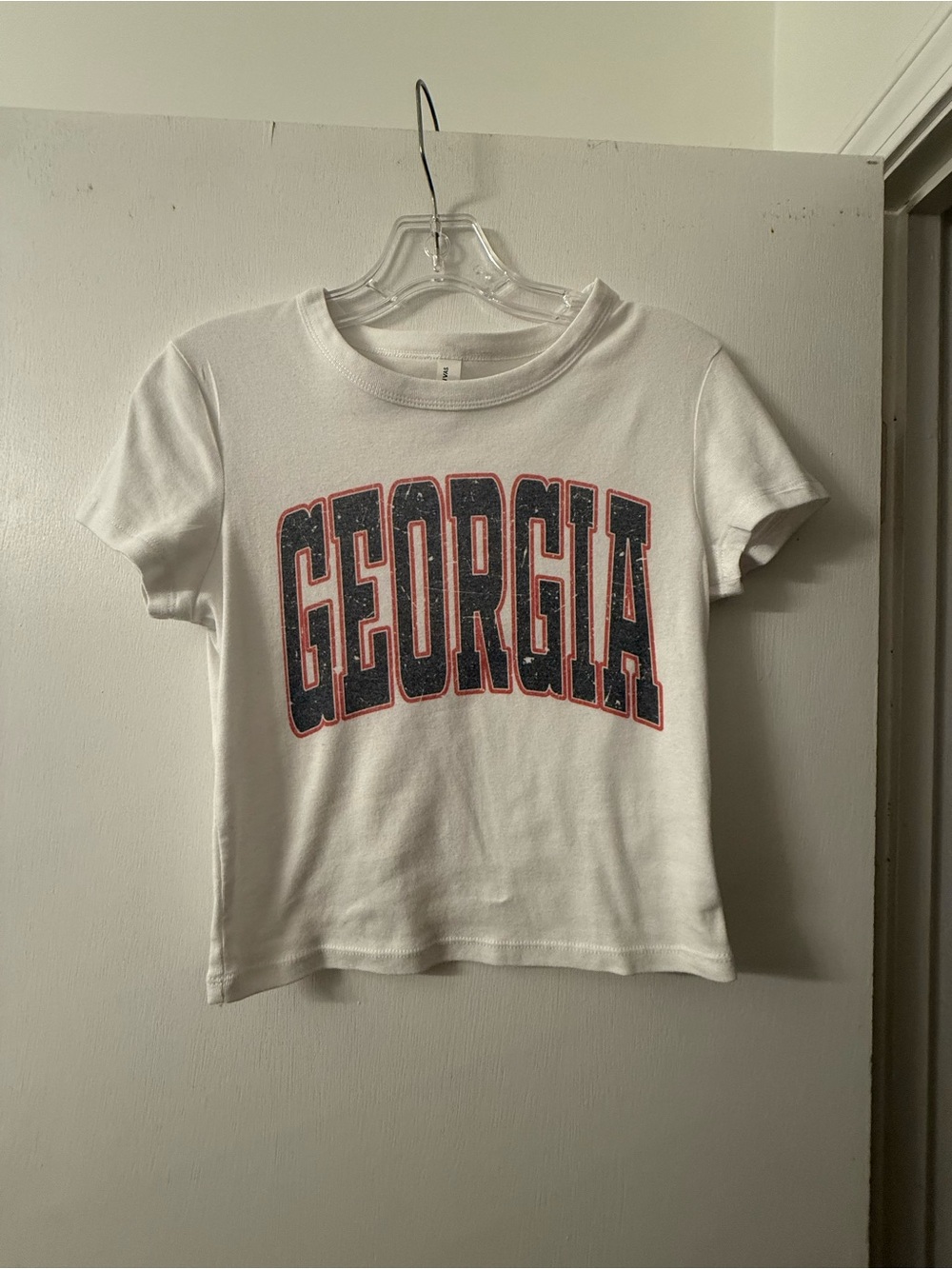 Uga women’s  White 'Georgia' Graphic Tee